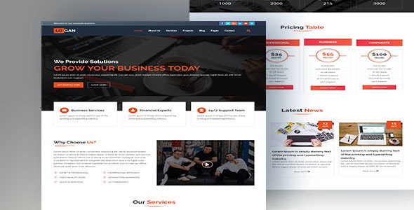 LOGAN Multipurpose HTML5 Business Template